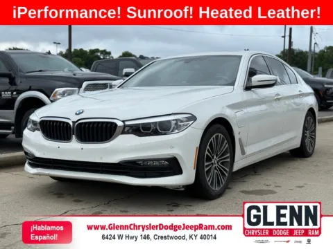 White 2018 BMW 5 Series 530e iPerformance for sale in Crestwood, KY