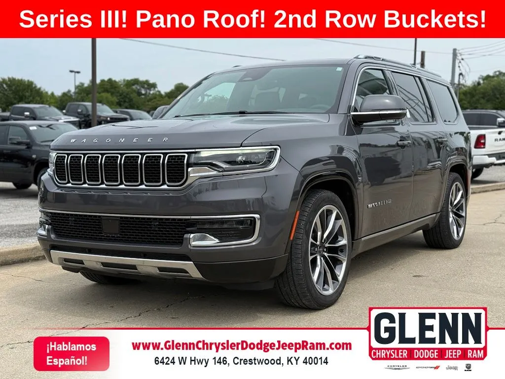 Gray 2022 Jeep Wagoneer Series III for sale in Crestwood, KY