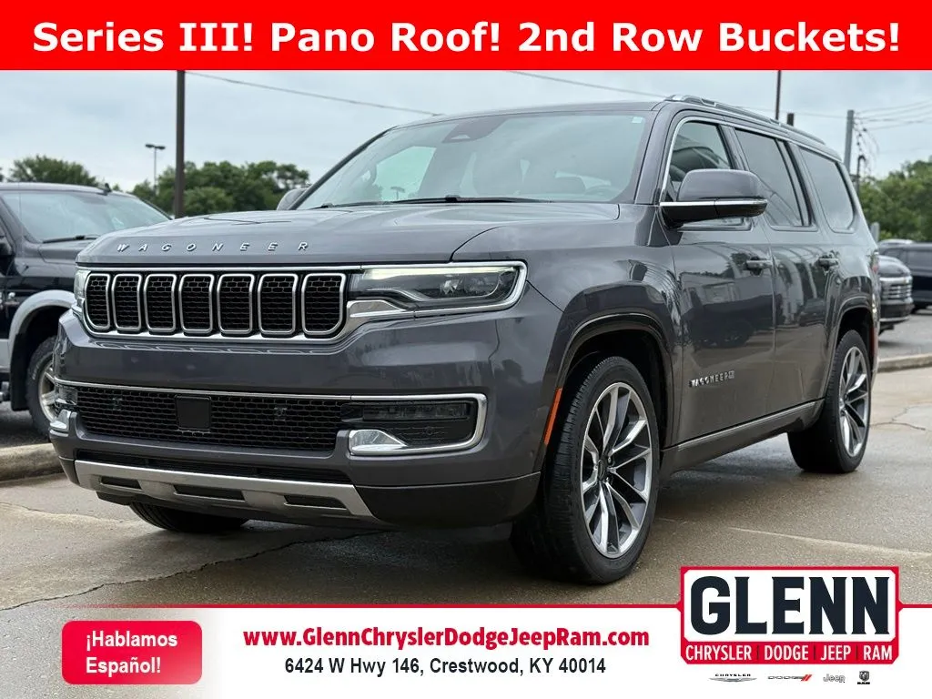 Gray 2022 Jeep Wagoneer Series III for sale in Crestwood, KY