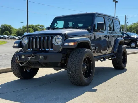 Photos of 2018 Jeep Wrangler Unlimited Sahara for sale in Crestwood, KY at Glenn Chrysler Dodge Jeep Ram