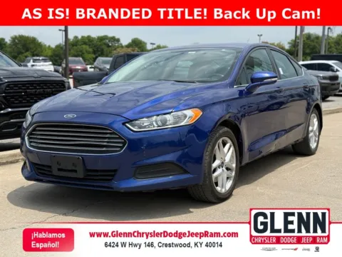 Blue 2016 Ford Fusion SE for sale in Crestwood, KY