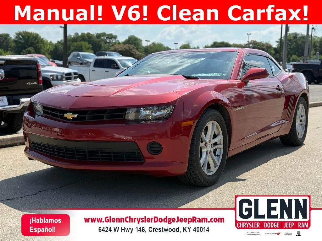 Red 2015 Chevrolet Camaro 1LS for sale in Crestwood, KY