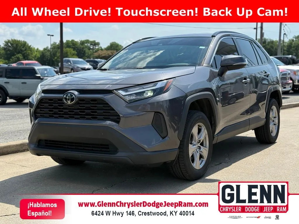 Gray 2022 Toyota RAV4 XLE for sale in Crestwood, KY