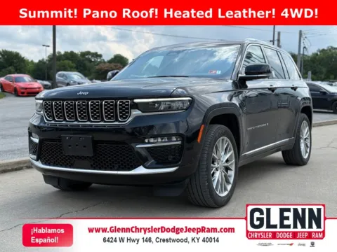 Black 2024 Jeep Grand Cherokee Summit for sale in Crestwood, KY