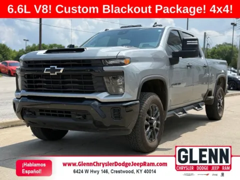 Gray 2026 Chevrolet Silverado 2500 HD Custom for sale in Crestwood, KY