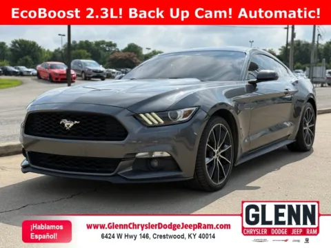 Gray 2017 Ford Mustang EcoBoost for sale in Crestwood, KY