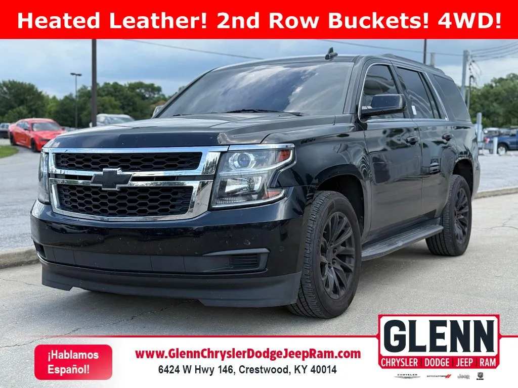 Black 2016 Chevrolet Tahoe LT for sale in Crestwood, KY