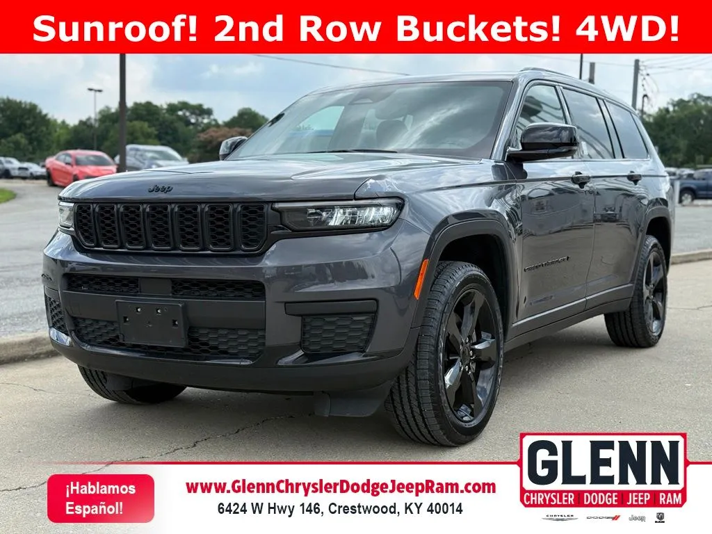 Gray 2023 Jeep Grand Cherokee L Altitude X for sale in Crestwood, KY