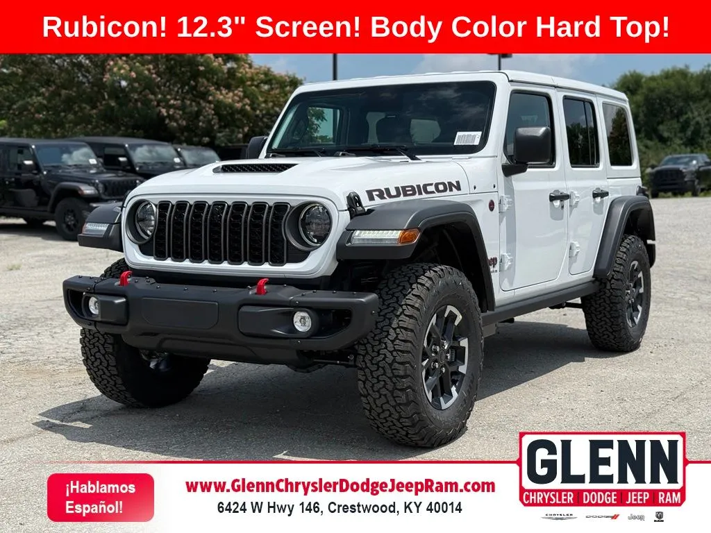 White 2026 Jeep Wrangler Rubicon for sale in Crestwood, KY