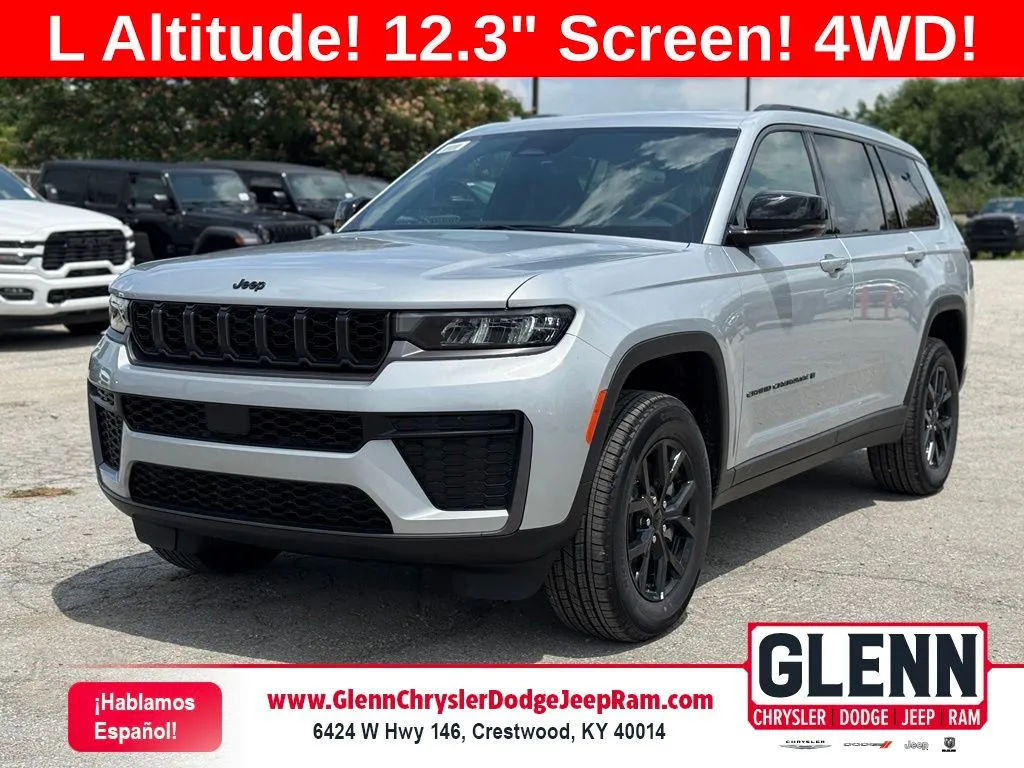 Silver 2026 Jeep Grand Cherokee L Altitude for sale in Crestwood, KY