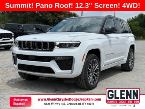 White 2026 Jeep Grand Cherokee Summit for sale in Crestwood, KY