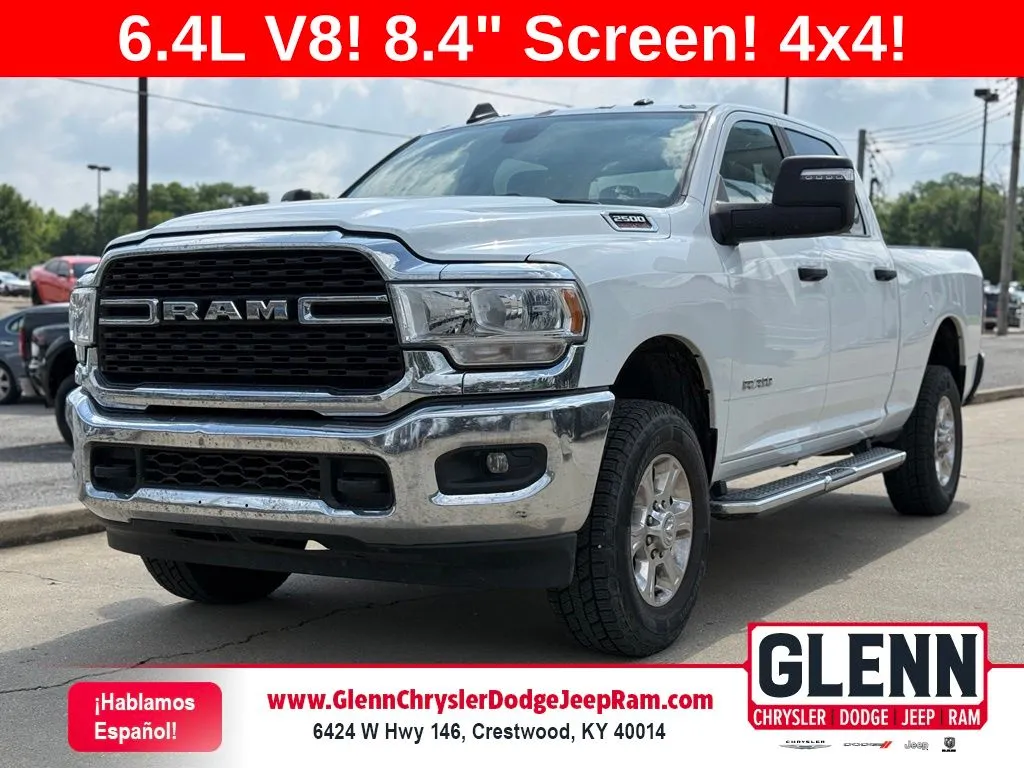 White 2023 Ram 2500 Big Horn for sale in Crestwood, KY