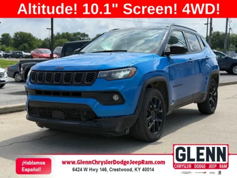 Blue 2024 Jeep Compass Latitude for sale in Crestwood, KY