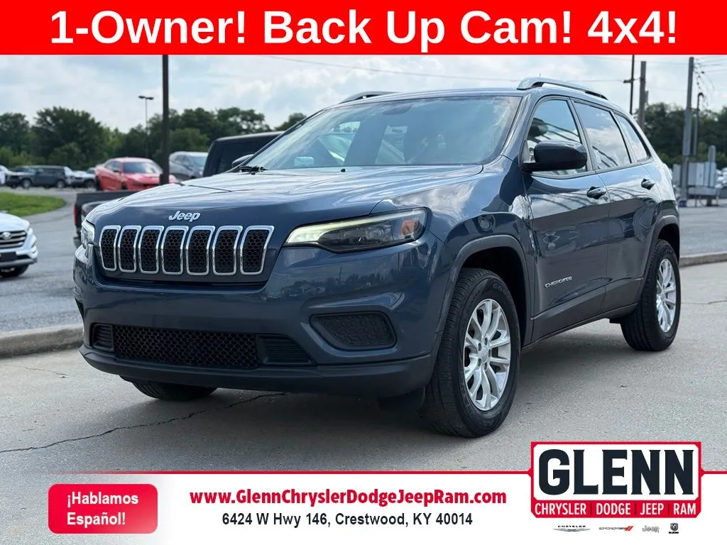 Blue 2020 Jeep Cherokee Latitude for sale in Crestwood, KY