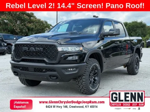 Black 2026 Ram 1500 Rebel for sale in Crestwood, KY