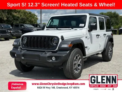 White 2026 Jeep Wrangler Sport S for sale in Crestwood, KY