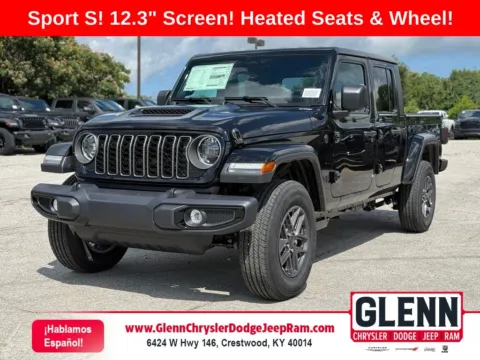 Black 2026 Jeep Gladiator Sport S for sale in Crestwood, KY