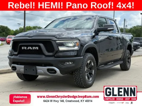Black 2019 Ram 1500 Rebel for sale in Crestwood, KY