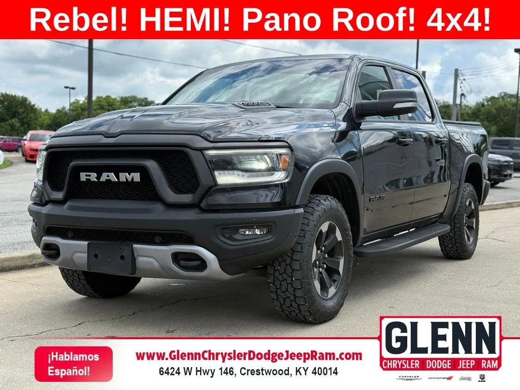 Black 2019 Ram 1500 Rebel for sale in Crestwood, KY