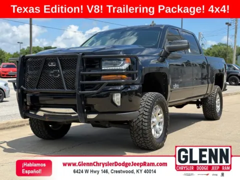 Black 2018 Chevrolet Silverado 1500 LT for sale in Crestwood, KY