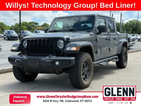 Gray 2021 Jeep Gladiator Willys for sale in Crestwood, KY