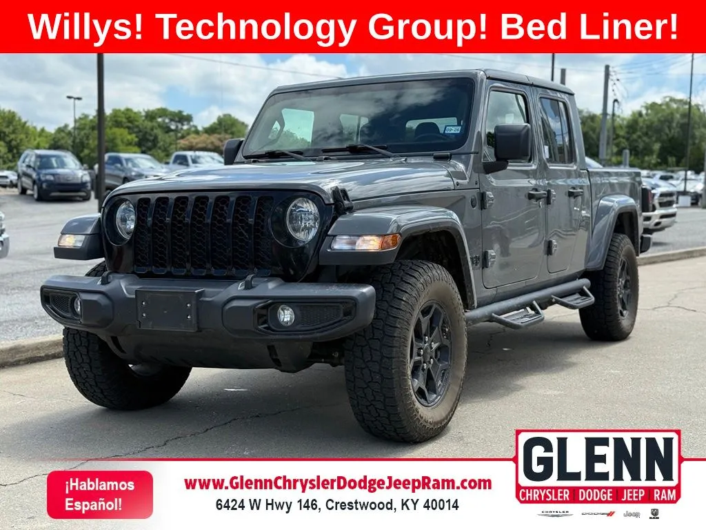 Gray 2021 Jeep Gladiator Willys for sale in Crestwood, KY