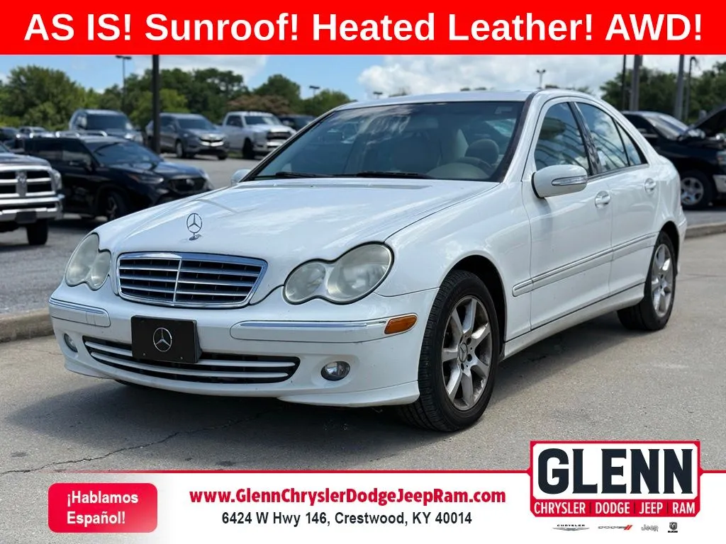 White 2007 Mercedes-Benz C-Class C 280 for sale in Crestwood, KY
