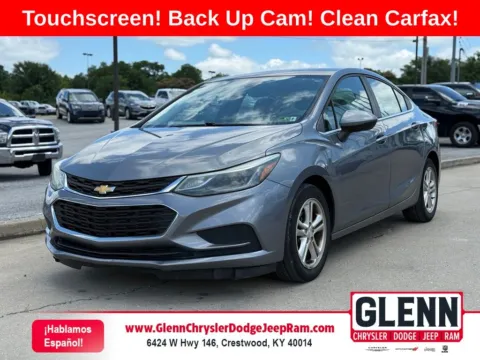 Gray 2018 Chevrolet Cruze LT for sale in Crestwood, KY
