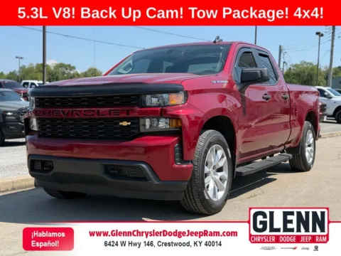 Red 2019 Chevrolet Silverado 1500 Custom for sale in Crestwood, KY