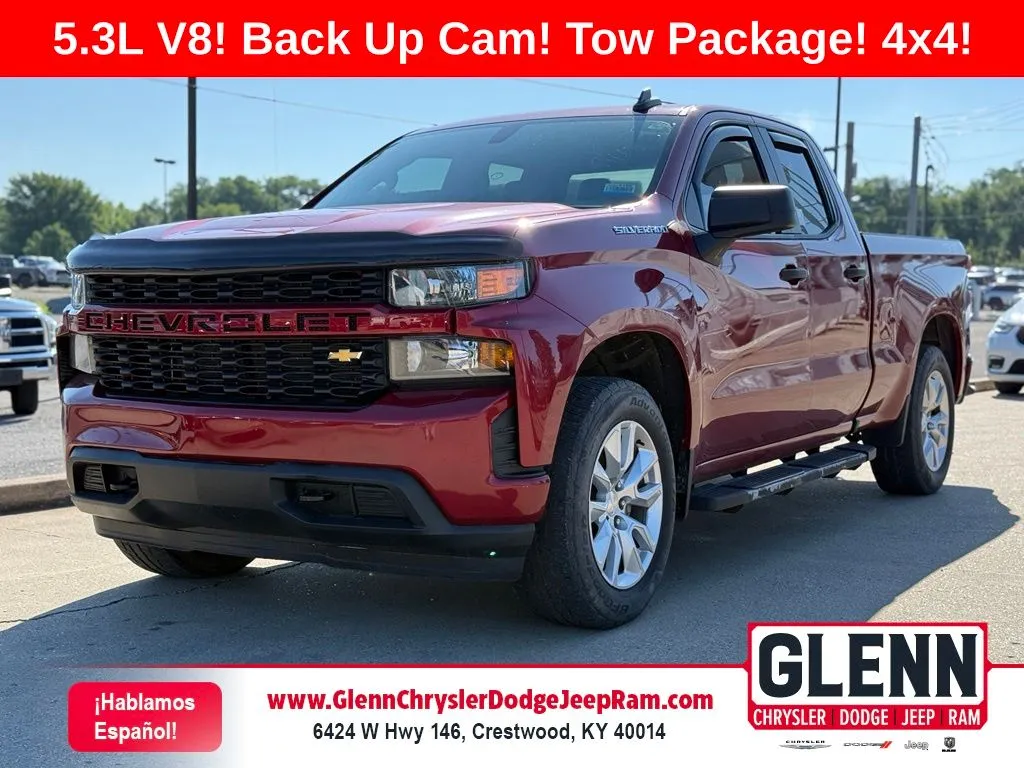 Red 2019 Chevrolet Silverado 1500 Custom for sale in Crestwood, KY