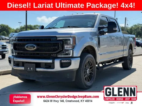 Silver 2022 Ford F-250SD Lariat for sale in Crestwood, KY
