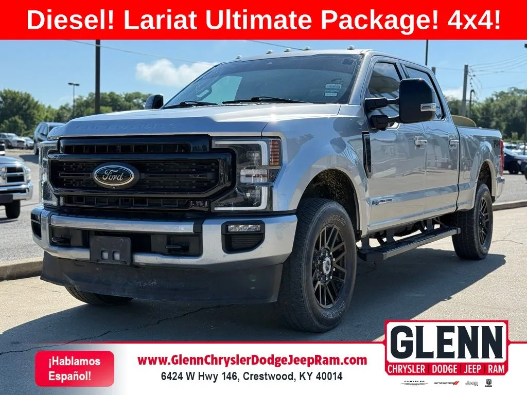 Silver 2022 Ford F-250SD Lariat for sale in Crestwood, KY