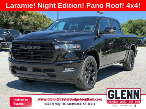 Black 2026 Ram 1500 Laramie for sale in Crestwood, KY