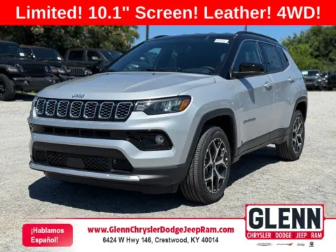 Silver 2026 Jeep Compass Limited for sale in Crestwood, KY