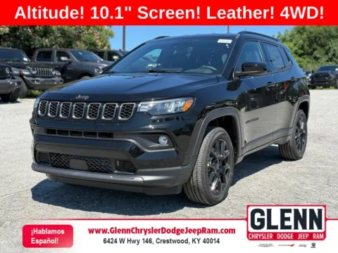 Black 2026 Jeep Compass Latitude for sale in Crestwood, KY