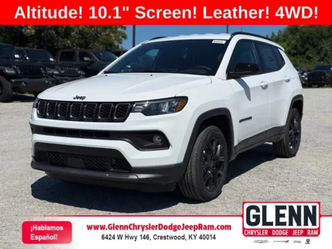 White 2026 Jeep Compass Latitude for sale in Crestwood, KY