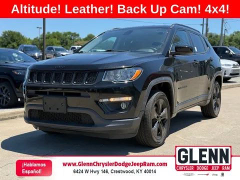 Black 2019 Jeep Compass Latitude for sale in Crestwood, KY