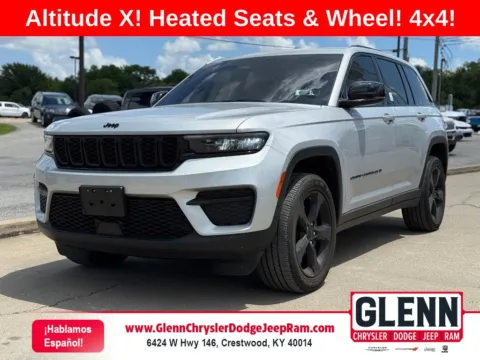 Silver 2023 Jeep Grand Cherokee Altitude X for sale in Crestwood, KY