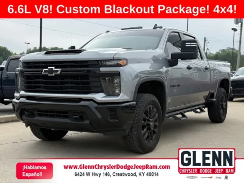Gray 2025 Chevrolet Silverado 2500 HD Custom for sale in Crestwood, KY
