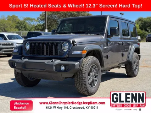 Gray 2026 Jeep Wrangler Sport S for sale in Crestwood, KY