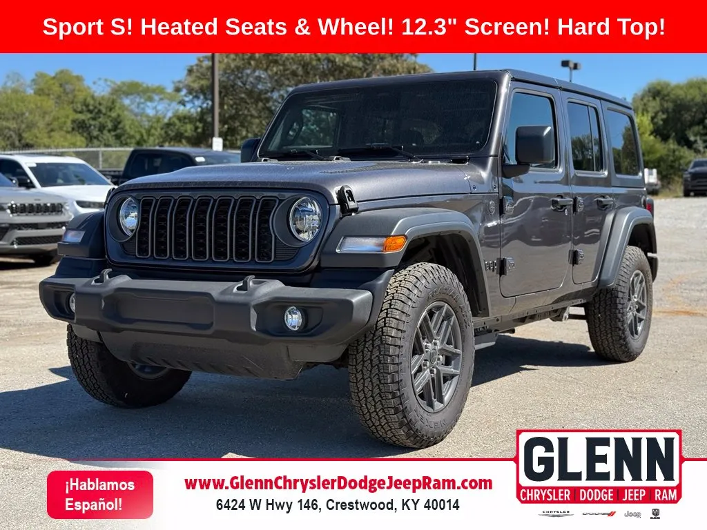 Gray 2026 Jeep Wrangler Sport S for sale in Crestwood, KY