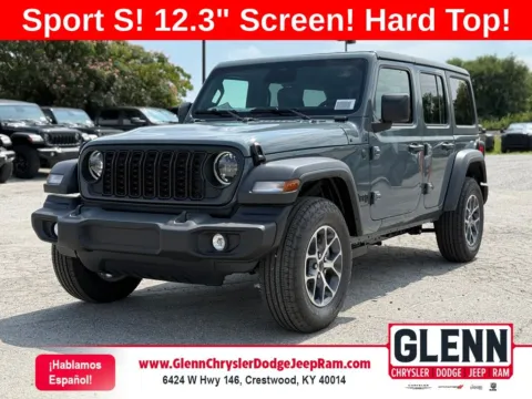Blue 2026 Jeep Wrangler Sport S for sale in Crestwood, KY