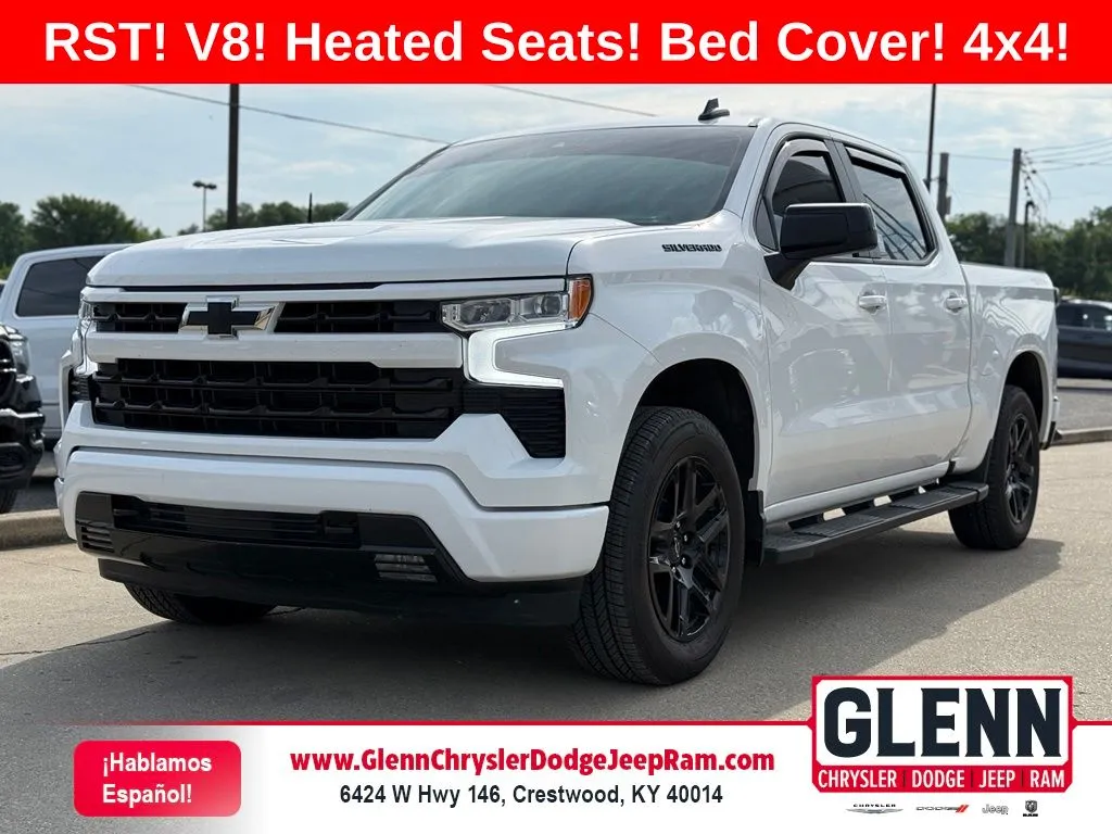White 2025 Chevrolet Silverado 1500 RST for sale in Crestwood, KY