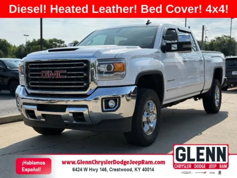 White 2019 GMC Sierra 2500 HD SLT for sale in Crestwood, KY