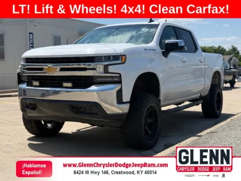 White 2021 Chevrolet Silverado 1500 LT for sale in Crestwood, KY