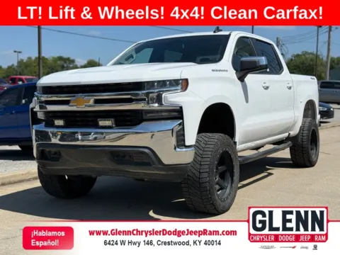 White 2021 Chevrolet Silverado 1500 LT for sale in Crestwood, KY