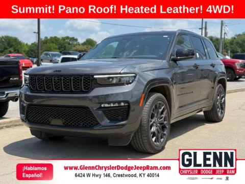 Gray 2024 Jeep Grand Cherokee Summit for sale in Crestwood, KY
