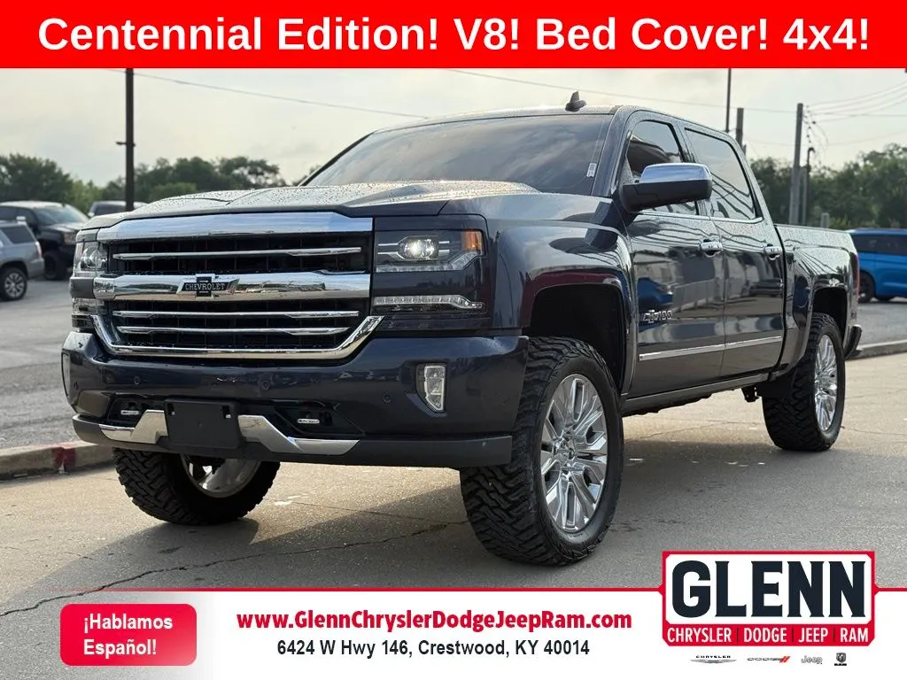 Blue 2018 Chevrolet Silverado 1500 LTZ for sale in Crestwood, KY