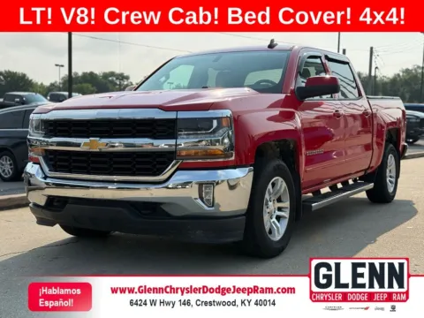 Red 2018 Chevrolet Silverado 1500 LT for sale in Crestwood, KY