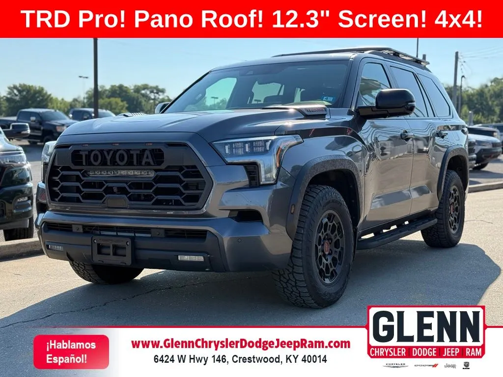 Gray 2026 Toyota Sequoia TRD Pro for sale in Crestwood, KY